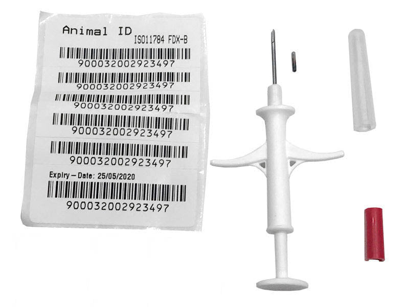 Mini Microchips ISO 11784/11785 FDX-B Microchip (Pack of 20)
